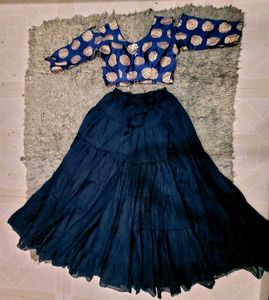 ethnic skart &amp; top set