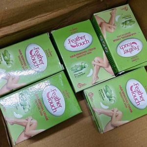 Feather Touch Hair Removal Cream pack of 5