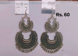 Oxidised Ear Rings