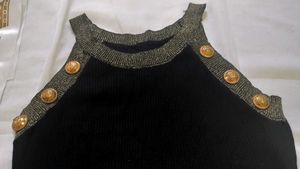 Black &amp; Gold Party Dress