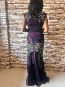 Stunning Beaded Evening Gown