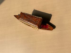Handcrafted Wooden Shikara Boat