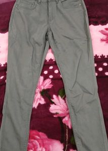 Stylish Grey Slim Fit Jeans