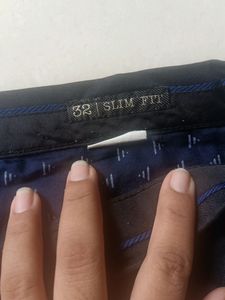 Blue And Black Shorts For Men