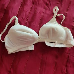 Sponge Cotton Padded Bras Quantity 4 With Reovable