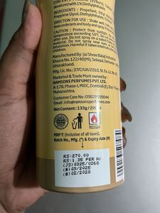 Ramson&#39;s Exotica Gold Deodorant