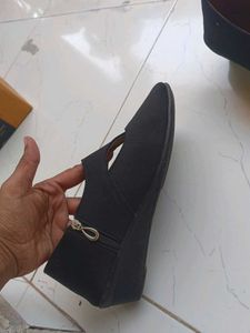 Black Low Heel Shoes