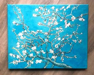 Almond Blossoms Painting