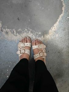 Boho Woven Buckle Sandals From Westside