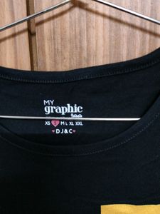 Black Graphic Tee
