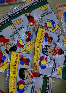Multi Colour Party Balloons Premium Quality