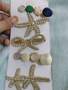 Korean Hair Clip Set