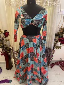 Lehenga Choli Set simple