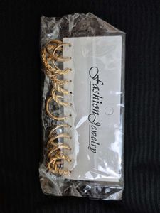 Gold Hoop Earring Set