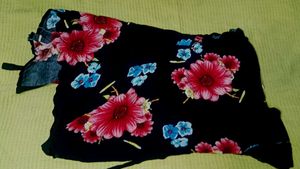 Floral Print Skirt
