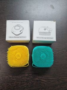 Silicon Massage Bath Brush Hair Scalp &amp; Bathing.
