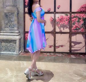 Ombre Vintage Y2K Dress