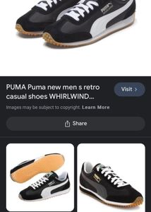 PUMA Whirlwind Classic &#39;Black White&#39; 351293-90