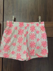 Cute Floral Baby Outfit full embroidery