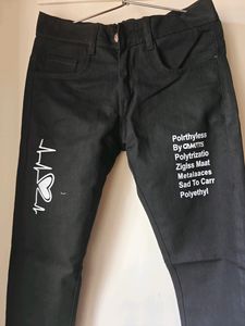 Printed Denim Jeans For Women And Girls