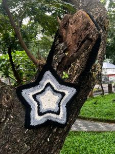 Crochet Star Shoulder Bag
