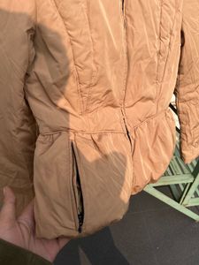 Girls jacket mustard colour