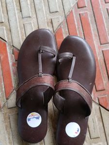 Brown Leather Sandals