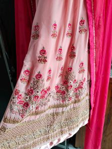 Embroidered and Heavy Sharara with Dupatta