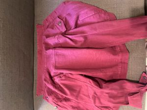Pink Denim Jacket