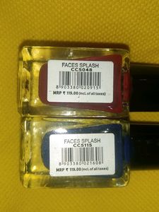 Set Of 6 New Nail Paints