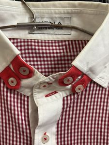 Designer Checkered Long Sleeve Shirt