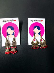Jhumka Earrings Set