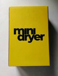 ♣ Alan Truman Mini Dryer