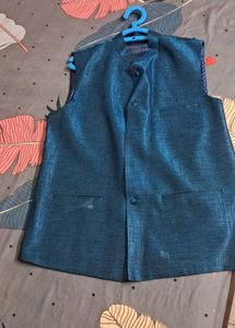 BRAND NEW - Ethnic Silk Nehru Jacket