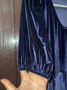 V Neck Mini Dress