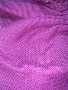 Purple Ruched Crop Top