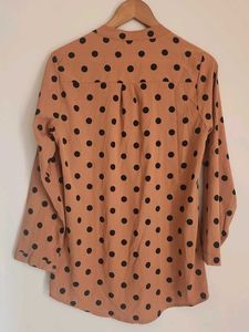 Polka Dot Print Top