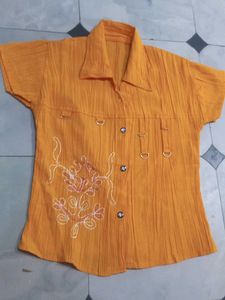 Yellow Stylish Shirt