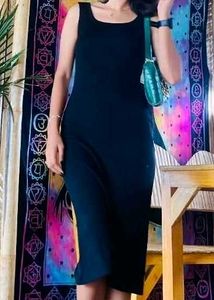 Black Midi Dress