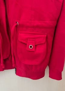 pink hoodie almost new