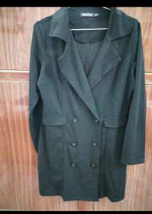 SASSAFRAS Oversize Coat Dress