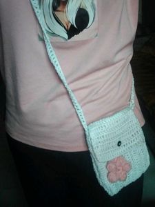 Crochet Crossbody Bag