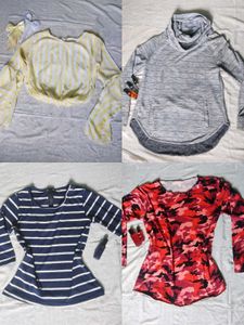 Combo Of 4 Tops