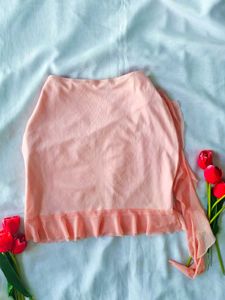 Newme Ruffle Mini Skirt
