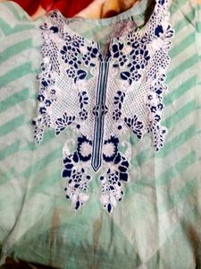 Floral embroidery pakistani suit set