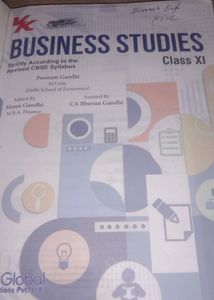 Class 11 Business Studies  By Poonam Gandhi