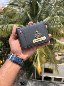 Personalized Brown Wallet