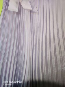 Lavender Pleated Midi Dress
