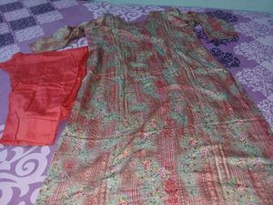 Floral Kurta Set With dupatta