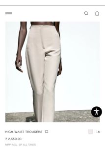 Zara Beige Trouser